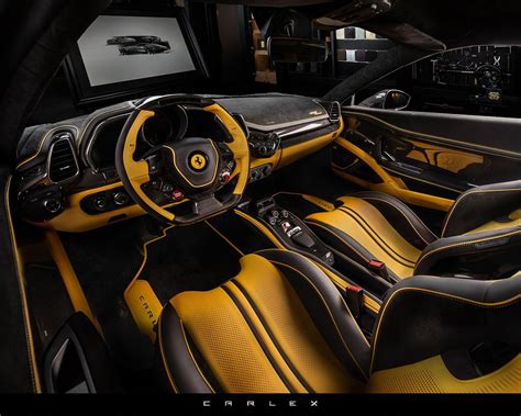 Tuner Brings Out the Color Within the Ferrari 458, Interior Work Is off ...