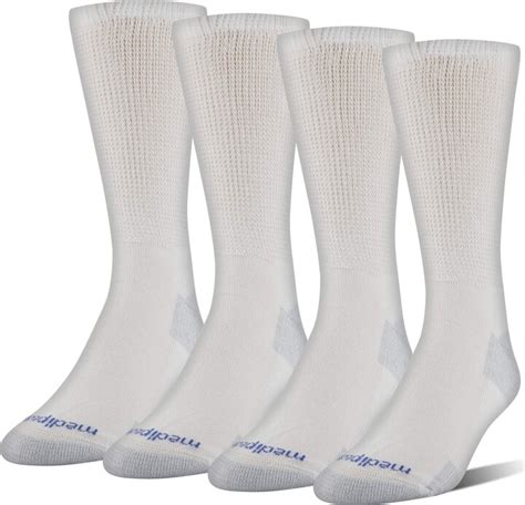 MediPeds Men's Nanoglide Crew Socks - ShopStyle