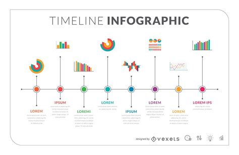 Horizontal Timeline Infographic Template