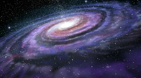 Spiral galaxy, animation of Milky Way | Stock Video | Pond5