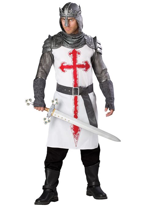 Deluxe Crusader Knight Costume for Men