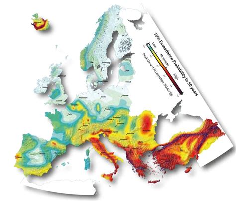 Earthquake Map Europe