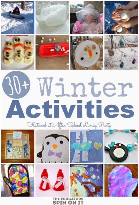 Winter Activities for School Ages - The Educators' Spin On It