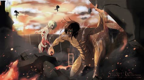 Attack on Titan Wallpaper Eren - WallpaperSafari