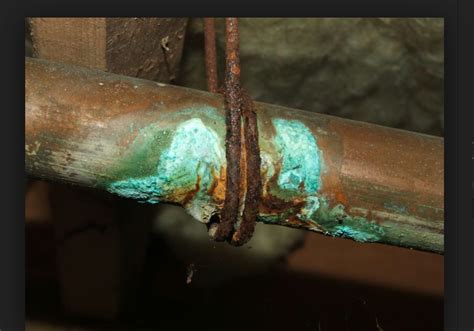 Copper Pipe Corrosion