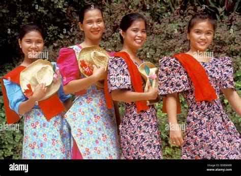 traditional costume davao mindanao philippines Stock Photo - Alamy