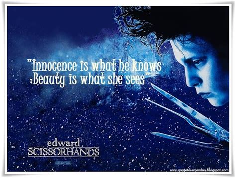 Edward Scissorhands Quotes On Snow. QuotesGram