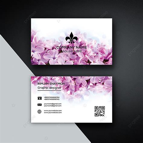 White Business Card Design Template Template Download on Pngtree