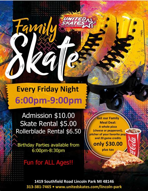 Family Skate/Birthday Parties | United Skates of America