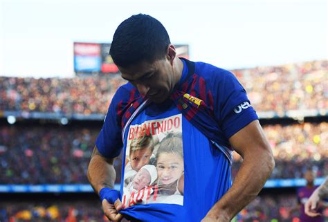 Football news - Luis Suarez celebrates birth of third child after goal ...