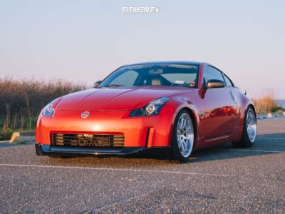 2003 Nissan 350Z Touring with 18x9.5 Aodhan DS02 and Falken 225x45 on ...