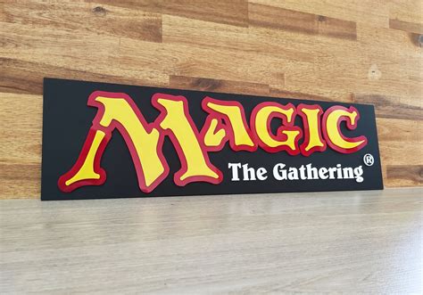 Magic the Gathering Logo Wall Art - LostEcho Designs