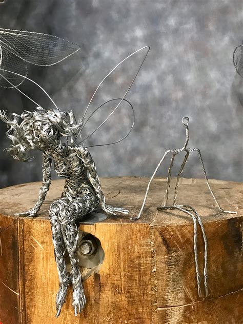 Wire fairy skeleton/armature designed by FantasyWire Used to | Etsy