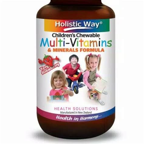 Jual Vit Anak - Holistic Way Multivitamin & Minerals Children 60 ...