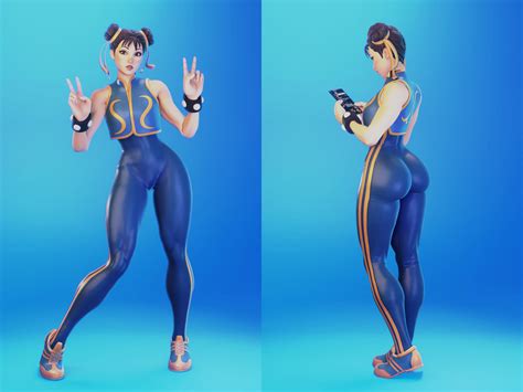 [FORTNITE] Chun-li Track Suit (THICC mod) by SockpoppetDraws on DeviantArt