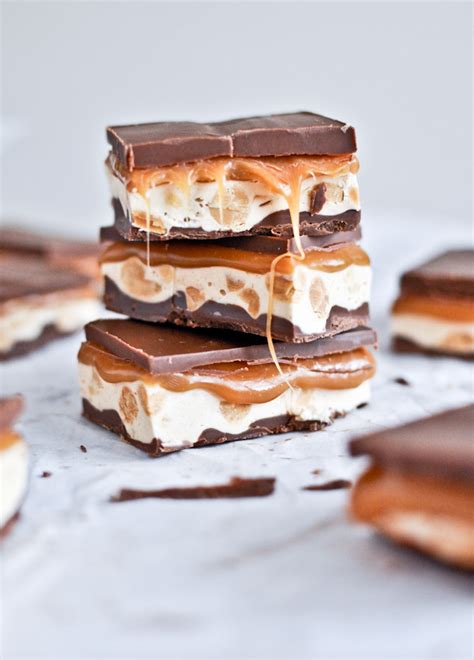 Homemade Snickers Bars