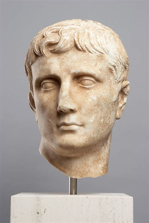 Portrait of the Roman Emperor Augustus | Liebieghaus