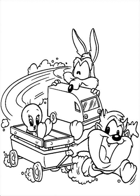 Free Printable Looney Tunes Coloring Pages For Kids