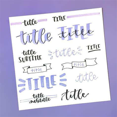 Titles, titles, titles! Here are 13 title ideas! There are so many ways ...