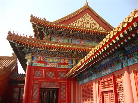 The Palace of Earthly Tranquility in the Forbidden City, Beijing, China ...