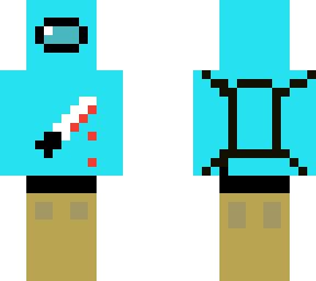 among us drip | Minecraft Skin