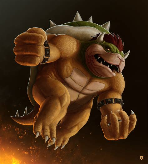 Bowser - Fan Art on Behance