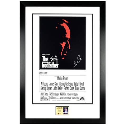 Al Pacino Autographed The Godfather 16x24 Movie Poster – Celebrity ...