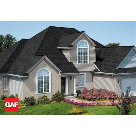 GAF Timberline HDZ 33.33-Sq Ft Charcoal Laminated Architectural Roof ...