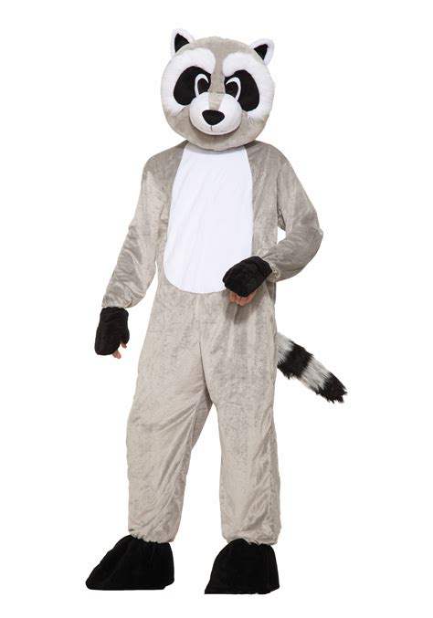 Rickey Raccoon Mascot Costume