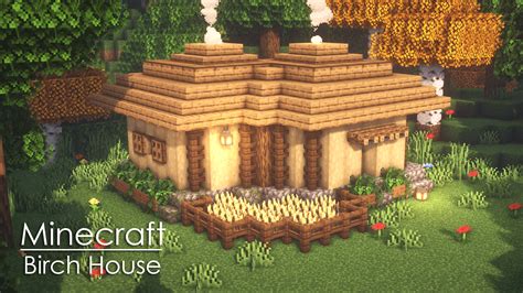 A birch house : Minecraftbuilds