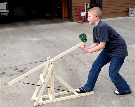 a blonde and 3 boys: Catapult!!!