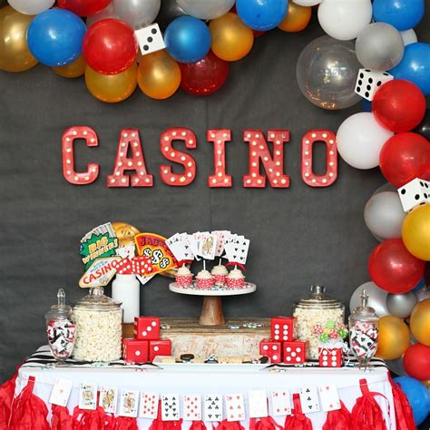 101 Guide To Casino Night Themed Birthday Party Ideas - Drevio : Free ...