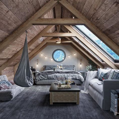 Attic bedroom design and visualization by Selami Bektaş. - Random ...