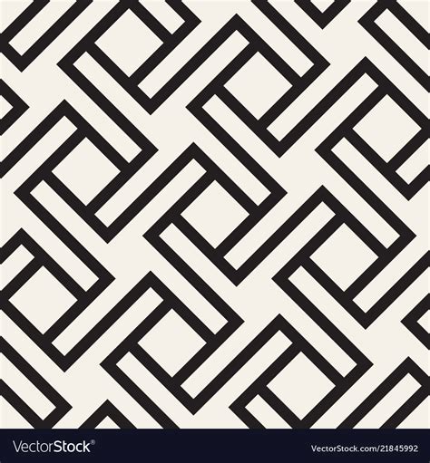 Seamless geometric pattern simple abstract lines Vector Image