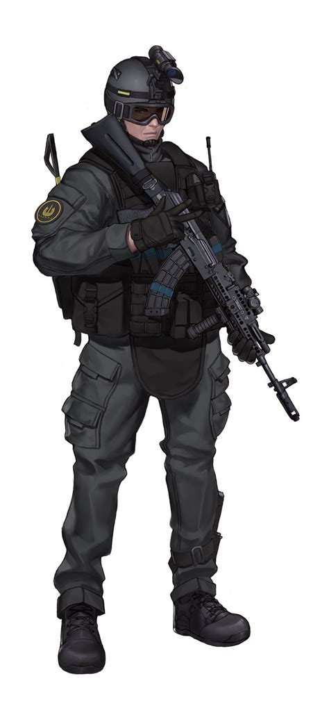 ArtStation - Special Force, BYPOS 44 | Design de personagens, Militares ...