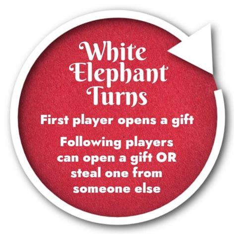 Official White Elephant Gift Exchange Rules