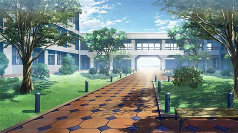 Collection Image Wallpaper Anime High School Background | Images and ...