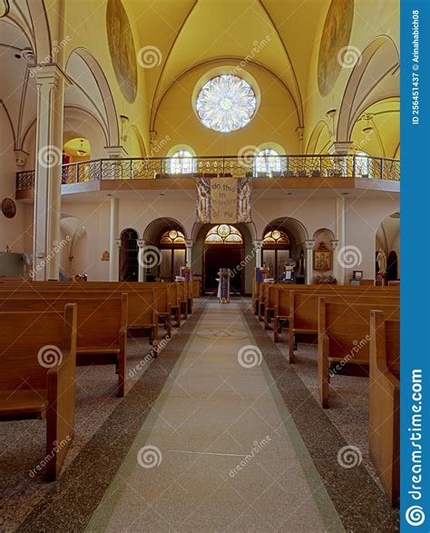 Church Interior stock image. Image of worship, downtown - 256451437