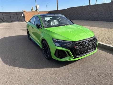 Audi sent us a RS3 in the best color : r/Audi