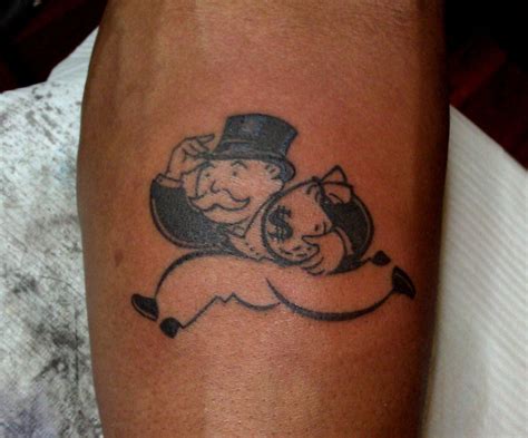 Monopoly Man Tattoo | Tats | Pinterest