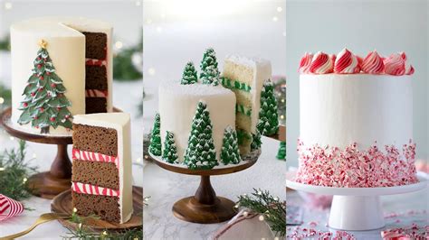 Amazing Christmas Cake Decorating Compilation - YouTube