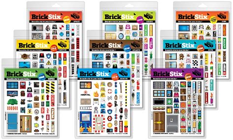 BrickStix – stickers for your LEGO bricks!