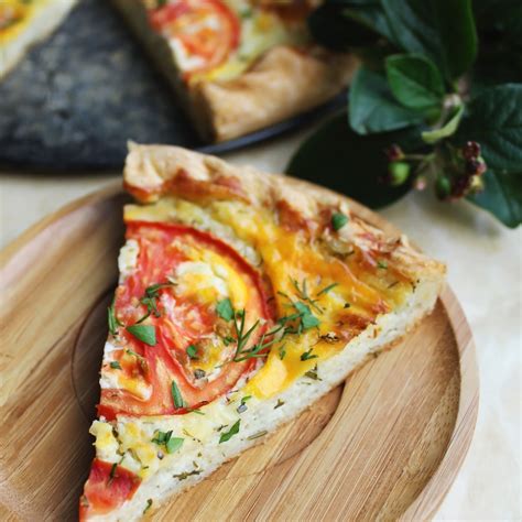 Tomato Basil Quiche