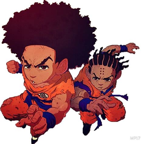 The Boondocks Stickers | Black anime characters, Black cartoon ...