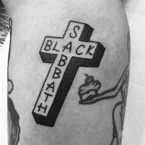 Ben Roberts on Instagram: “Black sabbath tattoo on @lilracheyb ️ thanks ...