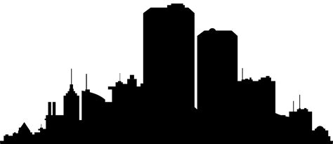 Nyc Skyline Silhouette Clip Art at GetDrawings | Free download