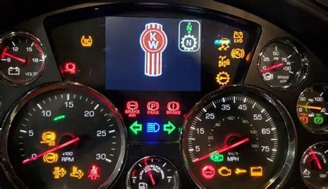 Kenworth Dash Warning Lights Meaning and Symbols [Detailed]