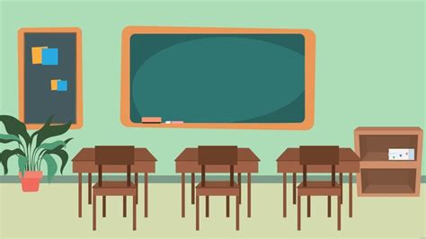 Cartoon Classroom Background in Illustrator, SVG, JPG, EPS, PNG ...