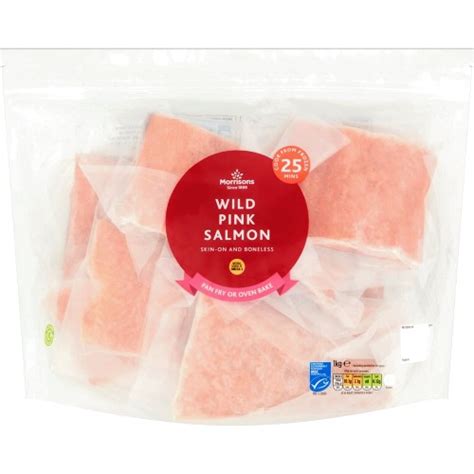 Morrisons Wild Alaskan Salmon Fillets (1kg) - Compare Prices & Where To ...