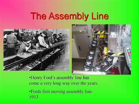 Henry Ford Assembly Line